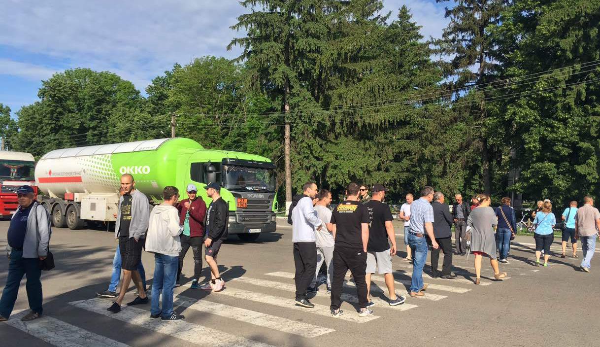 Завчасно попередив про перекриття траси... Реакції — нуль!